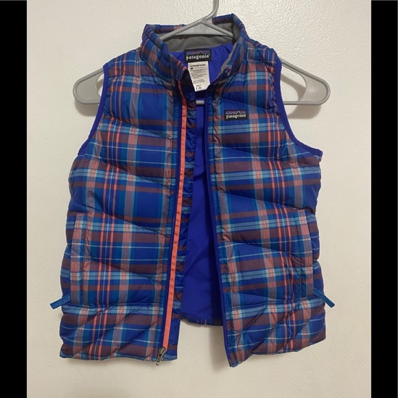Patagonia Other - Patagonia girls plaid vest